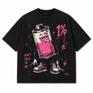 Not Today Oversized Tee Front