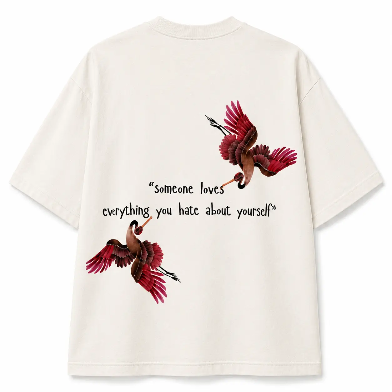 Rise Crane Oversized Graphic Tee