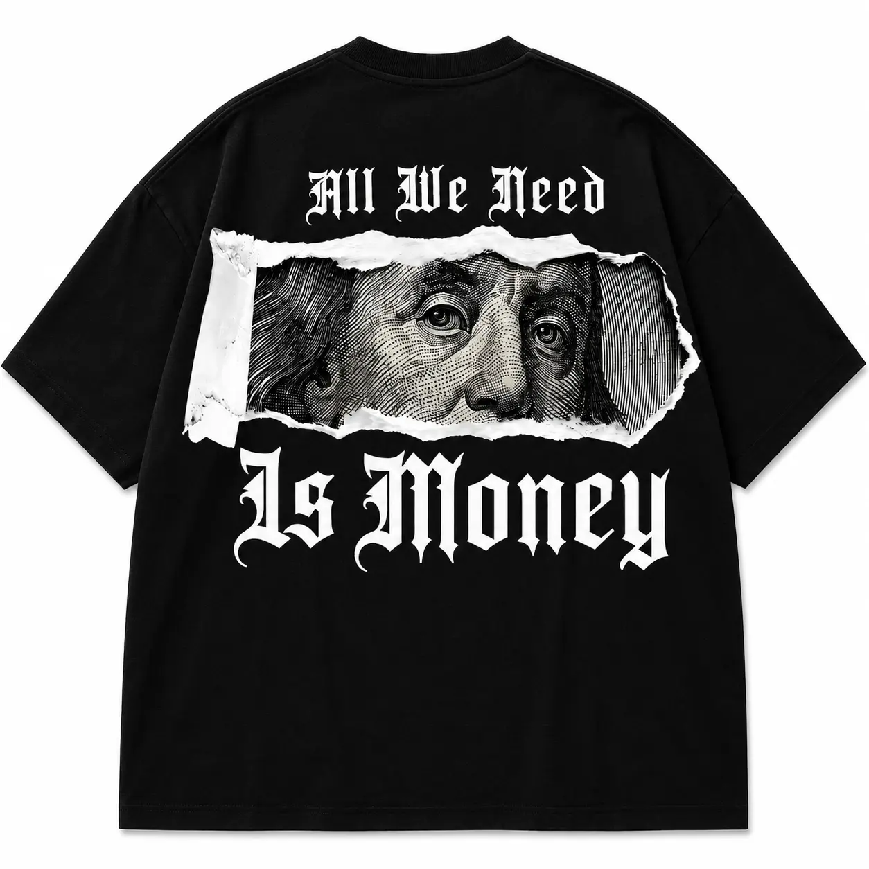 Money Oversized T-Shirt