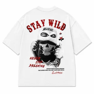 Stay Wild Oversized tees